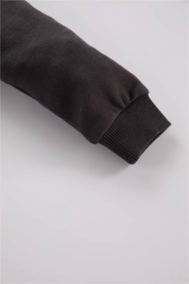 سويت شيرت بيبي بناتي قصة عادية مطبوع