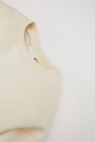 Сәби Қыз қалыпты пішім романтикалық велосипед мойыны Свитер