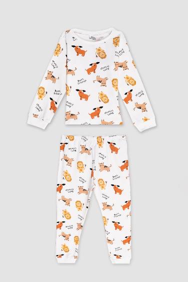 Baby Boy Printed 2 Piece Pajama Set