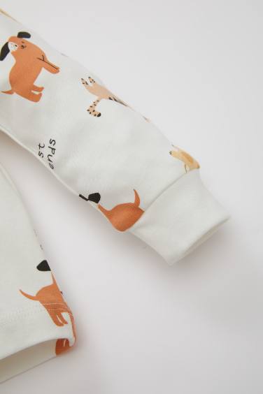 طقم بيجاما بيبي اولادي قصة عادية - قطعتين