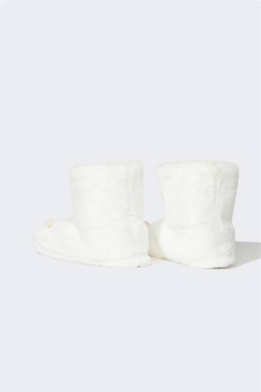 Woman Flat Base Home Boots