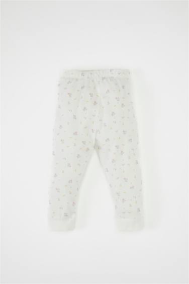 Baby Girl Floral Cotton 2 Piece Pajama Set