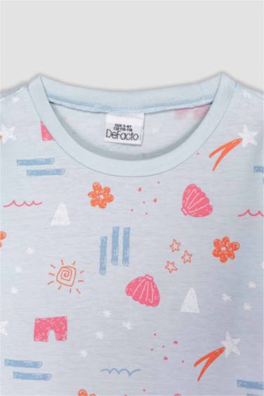 Baby Girl Cotton 2 Piece Pajama Set