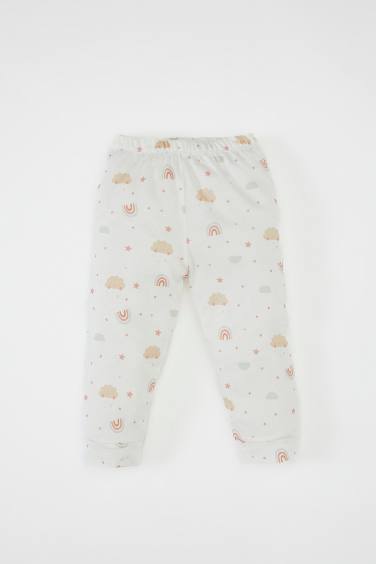 Pyjamas en Tricot Col Ras Du Cou Manche Longue 2s BéBé Fille