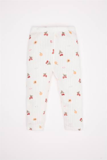 Ensemble Pyjamas à Manches Longues à motifs de Fruits Col Boutonné pour BéBé Fille