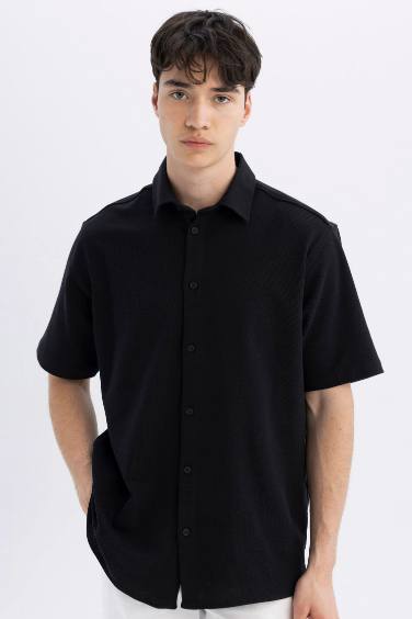 Regular Fit Cotton Short Sleeve Shirt