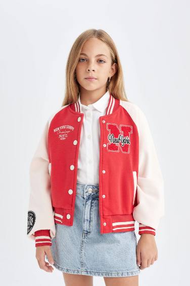 Қыздарға бомбер кестелеу 3 көтерілген жіп Кардиган