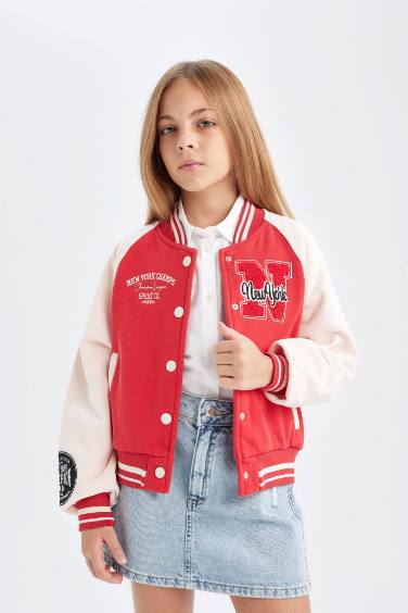 Қыздарға бомбер кестелеу 3 көтерілген жіп Кардиган