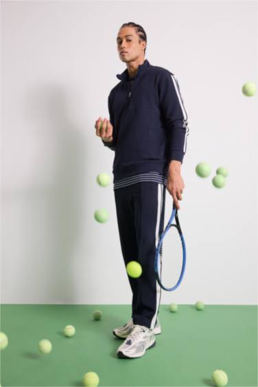 DeFactoFit Standard Fit Elastic Belt Pocketed Jogger Sweatpants