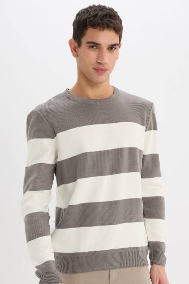 Standard Fit Crew Neck Knitwear Pullover