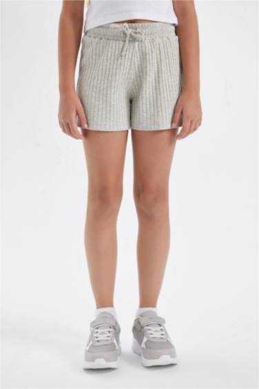Girl Ribbed Camisole Shorts