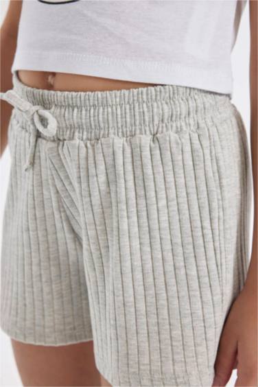 Girl Ribbed Camisole Shorts