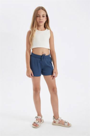 Girl Ribbed Camisole Shorts