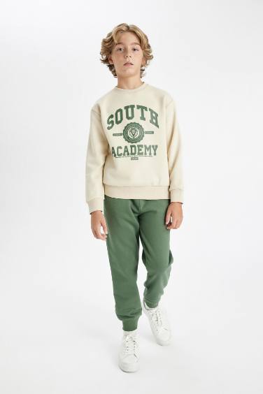 Ensemble Sweat-shirt imprimé et Sweatpants pour Garçon