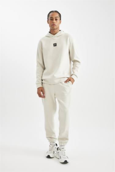 بنطلون سويت بانتس جوجر رياضي قصة عادية من DeFactoFit