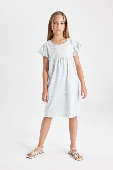 Girl Short Sleeve Dress