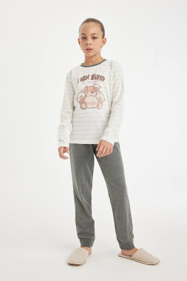 Girl Printed 2 Piece Pajama Set