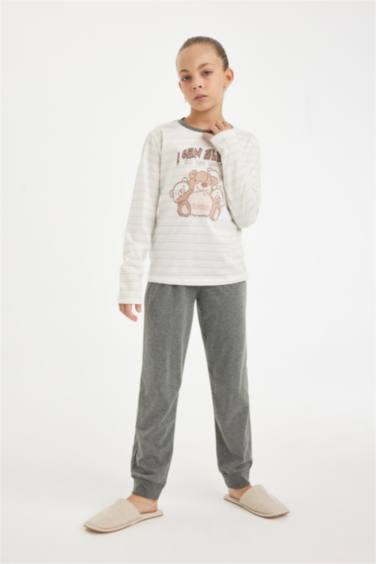 Girl Printed 2 Piece Pajama Set