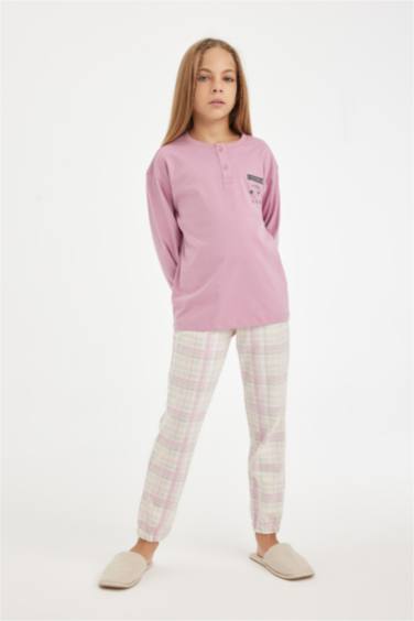 Girl Printed 2 Piece Pajama Set
