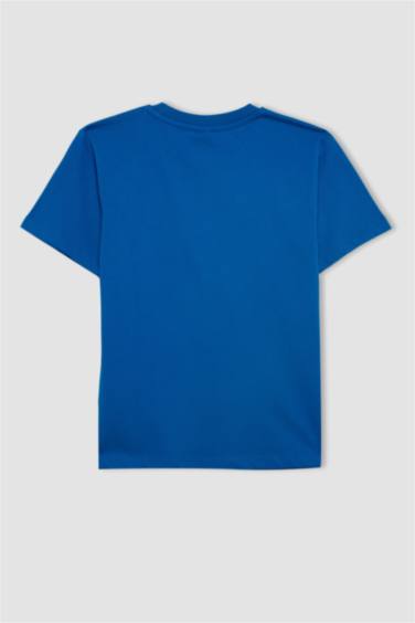 Boy Crew Neck Printed Short Sleeve T-Shirt