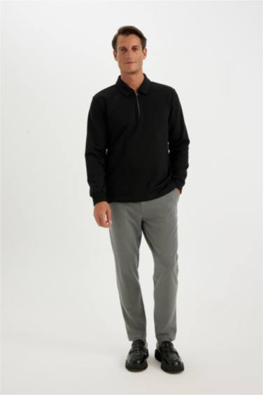 Свитшот свободного кроя в полоску