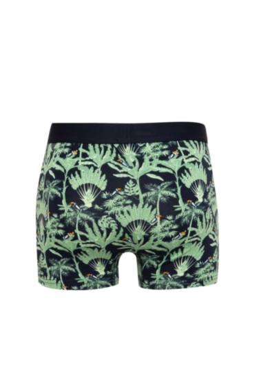 Erkek Regular Fit Desenli 3'lü Boxer