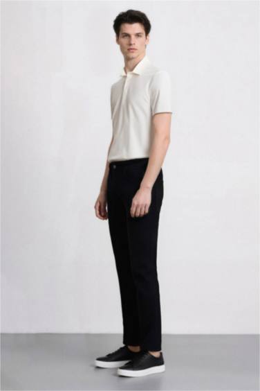 Sergio Regular Fit Normal Waist Pipe Leg Straight Leg Jeans