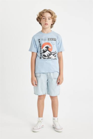 Boy Crew Neck Printed T-Shirt