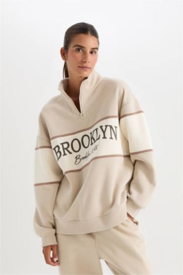 Свитшот оверсайз NBA Brooklyn Nets, DeFactoFit