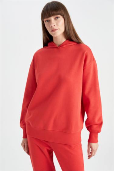 бокси фит негізгі бас киімді Свитер