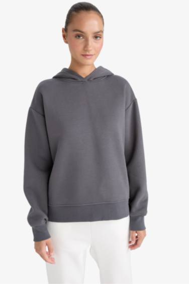 Relax Fit Basic Sweatshirt