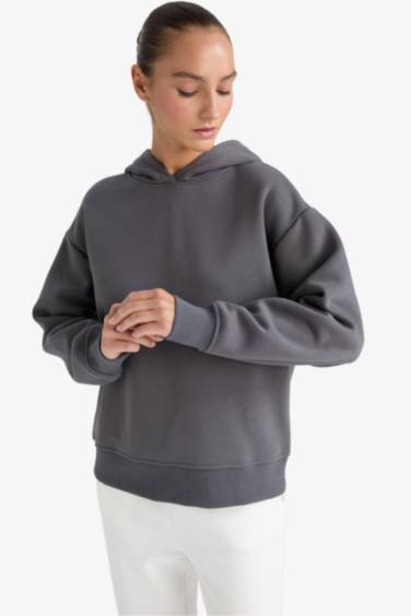 Relax Fit Basic Sweatshirt