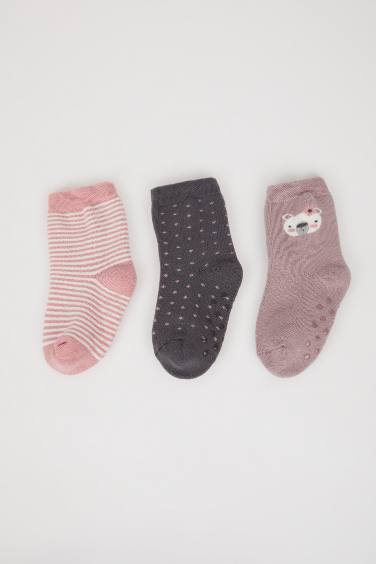 Baby Girl 3 piece Long sock