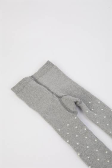 Kız Bebek Dikişsiz Pamuklu Havlu Çorap