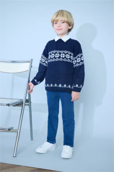 Baby Boy Elastic Waist Jeans