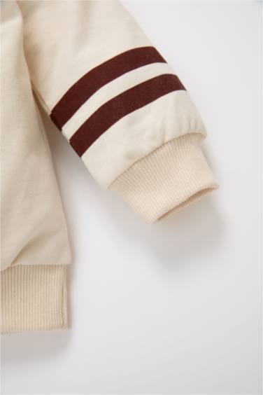 Boy Baby Printed Sweatshirt Sweatpants 2 Piece Set