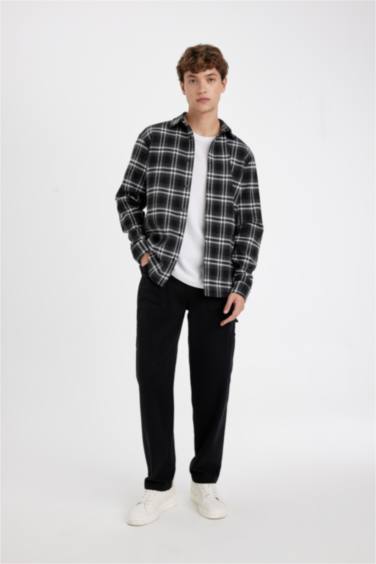 قميص ياقة قصة عادية