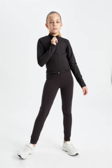 Кардиган на молнии для девочек