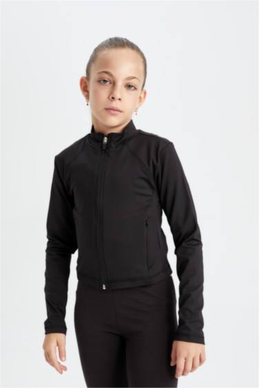 Кардиган на молнии для девочек