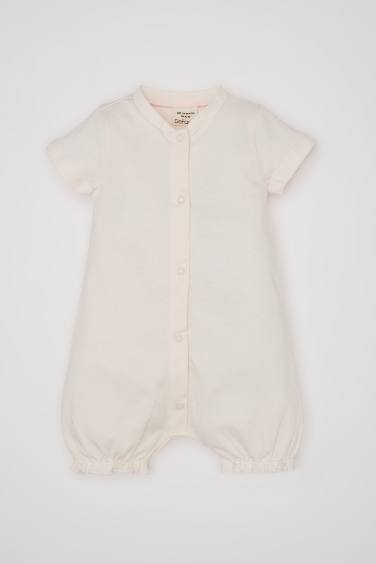 Baby Girl Newborn Cotton Jumpsuit