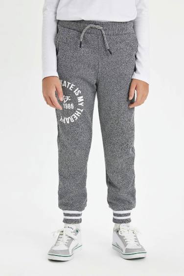 بنطلون سويت بانتس اولادي جوجر تقيل قصة عادية