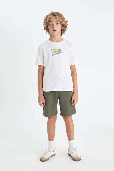 Boy X-Men Crew Neck Back Printed T-Shirt