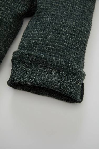 Wide Leg Elastic Band Trousers