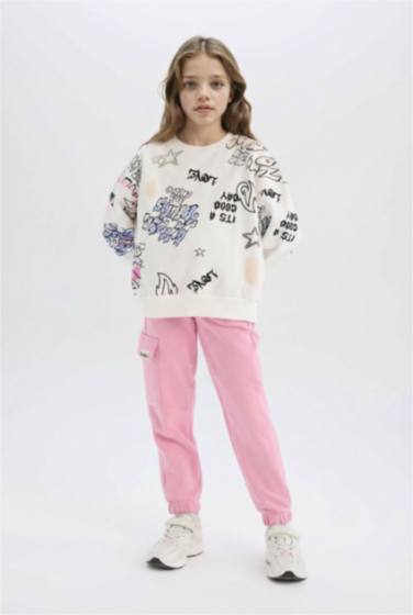 Қыздарға карго джоггер Шалбар