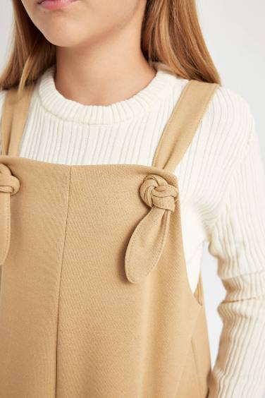 فستان بناتي سالوبيت بجيب