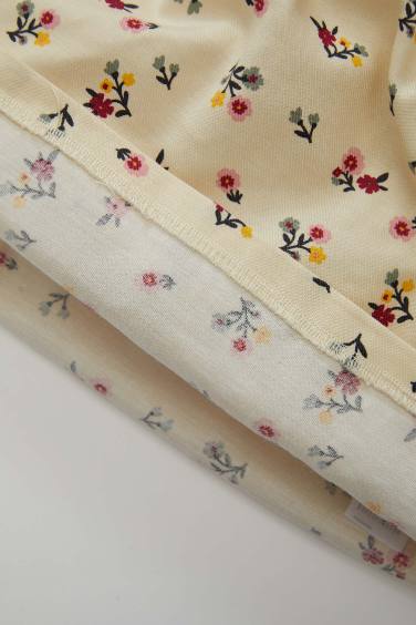 Baby Girl Crew Neck Twill Shirt