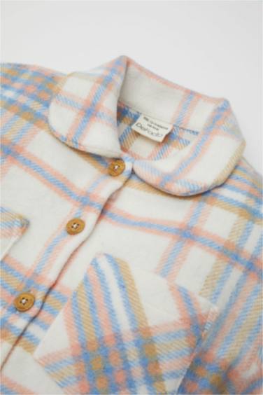 Baby Girl Plaid Patterned Flannel Shirt