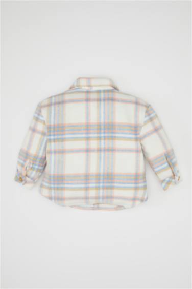 Baby Girl Plaid Patterned Flannel Shirt