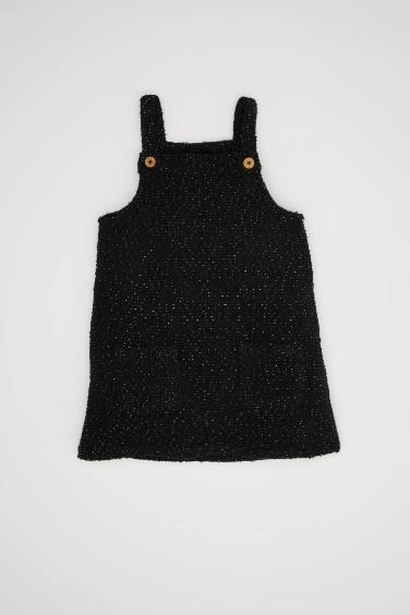 Baby Girl Tweed Jumpsuit