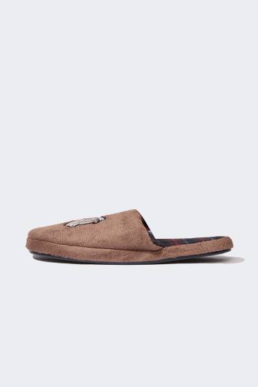 Man Flat Sole Slipper